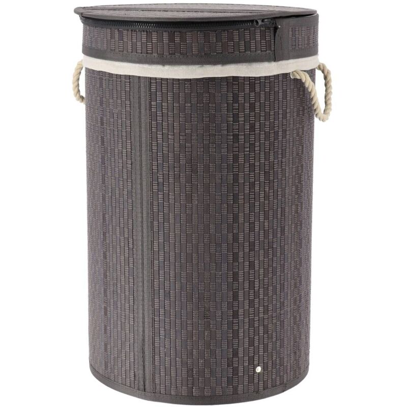 Cesto per biancheria da 100 litri con coperchio, cesto per biancheria