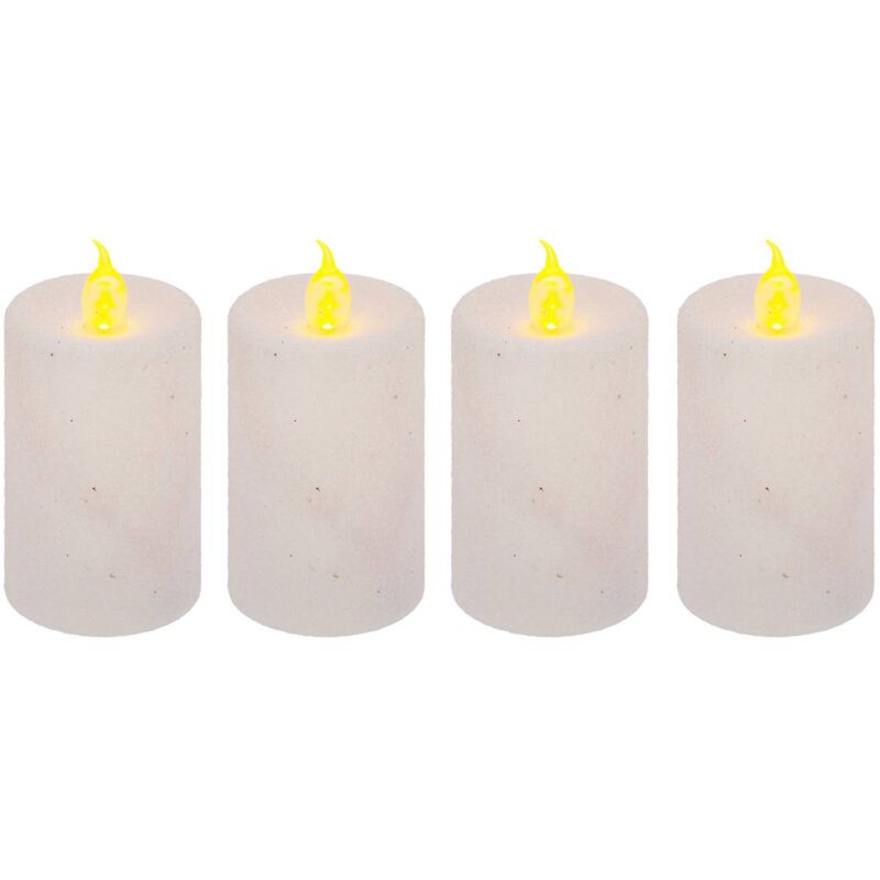Candele LED Colorama de Noël set di 8 candele scaldavivande bianco
