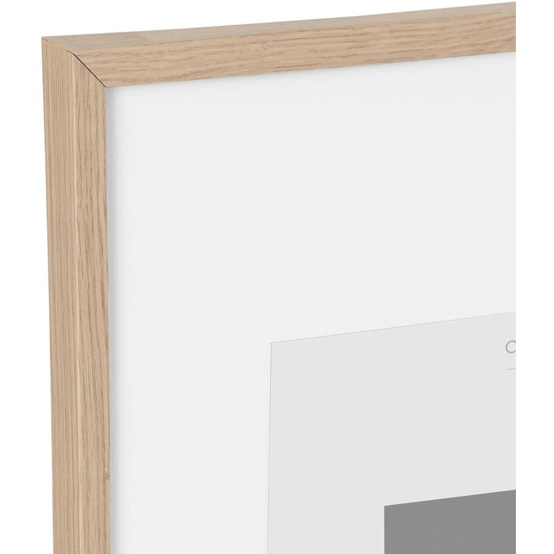 Cornice portafoto Oecoline legno Bianco 21 x 30 cm