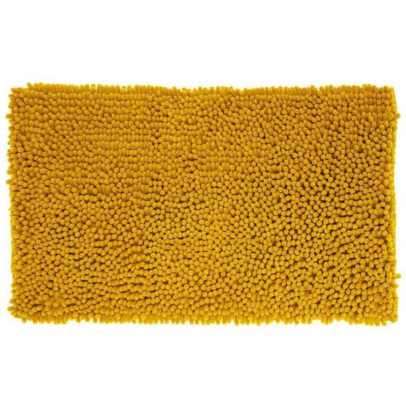 Gözze Tappeto Da Bagno Rio 50x70 Cm - Giallo Sole, In Microfibra Morbida, Antiscivolo E Lavabile - 3