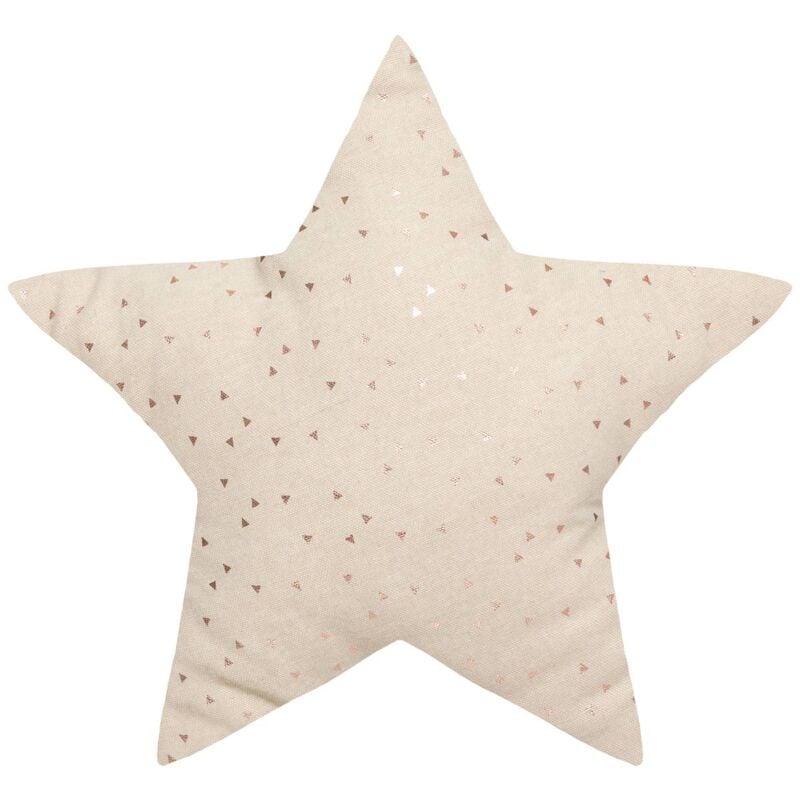 Cuscino per bambini berlingot stella beige 40x40cm - Atmosphera créateur  d'intérieur