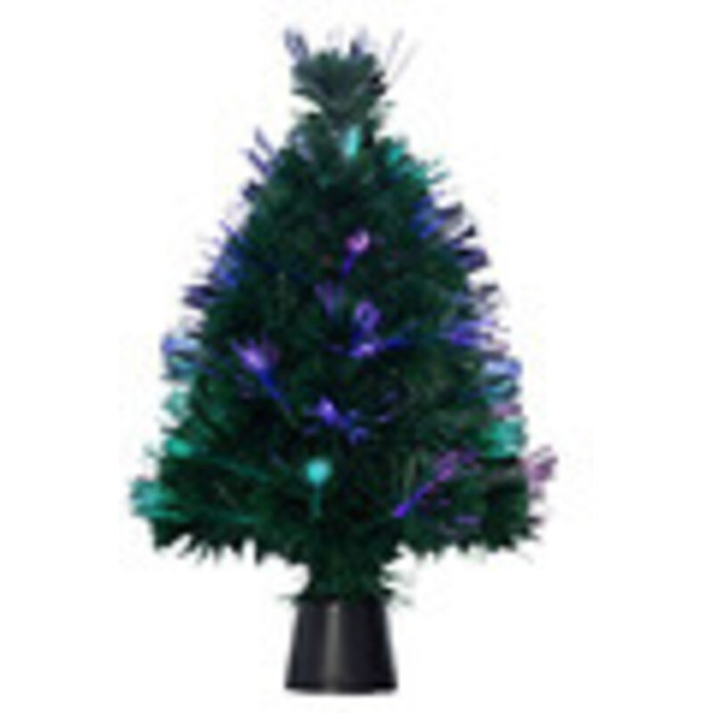 Albero di Natale Pieghevole Pop Up in PVC 5FT,Albero Di Natale Con Luci LED Luminoso,Babbo Natale Ed Effetto Glitter,Supporto Stabile a Quattro Gambe,Decorazione Natalizia 50 Luce Calda per Interni