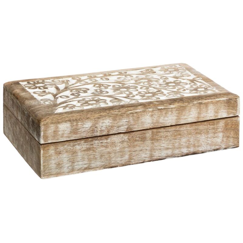 Set 4 Scatole In Legno Retro Atmosphera - Per Decorazione E Conservazione - Foto 11