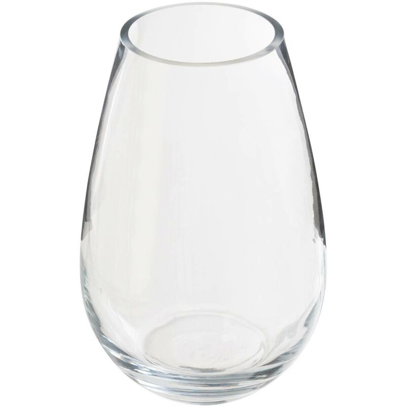 Vaso in vetro curvato h23cm - d.16 x h.23 cm - Atmosphera créateur d' intérieur