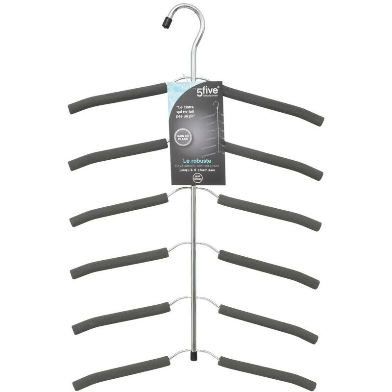Appendiabiti Singolo Venus In Acciaio Inox – 5five Simply Smart