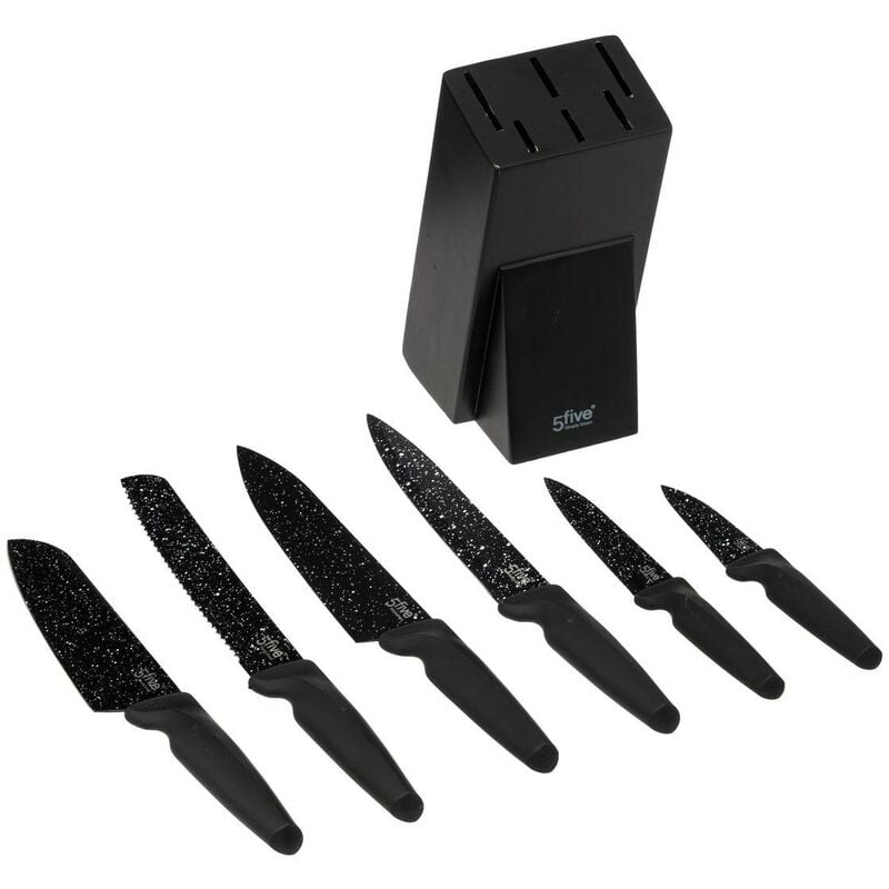 Set da 14 accessori da cucina in inox + kit 5 coltelli per cestone da 900 mm