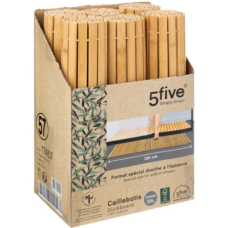 Tappeto Diatomite 39x60 Cm Effetto Bambù - Assorbente E Naturale Per Bagno O Cucina - Foto 11