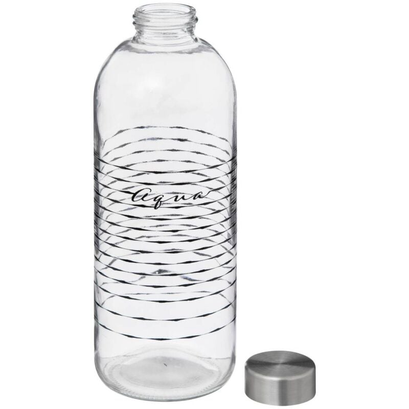 5five - bottiglia di vetro riutilizzabile da 1 litro