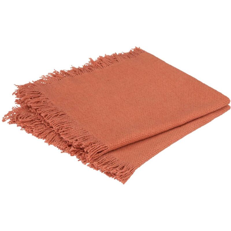 Set di 2 tovaglioli rosa terracotta maha 40x40cm - Atmosphera créateur  d'intérieur