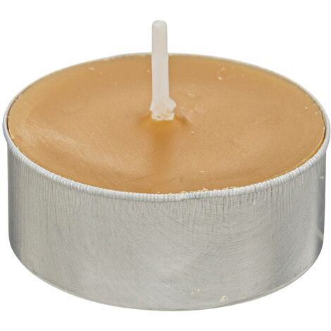18 tealight hugo h1,5 cm giallo senape - Atmosphera créateur d'intérieur