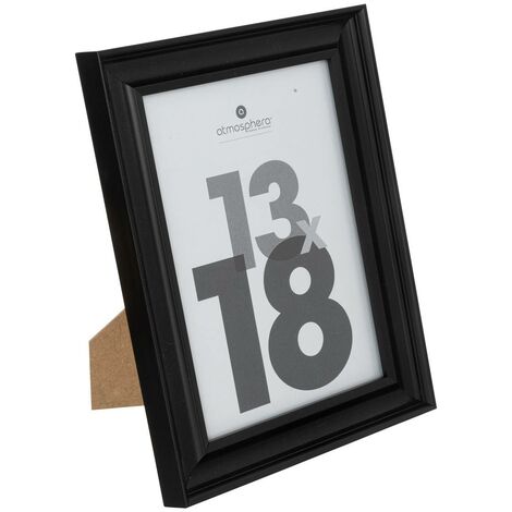 Cornice per foto in legno mae 13x18cm nero - Atmosphera créateur d'intérieur