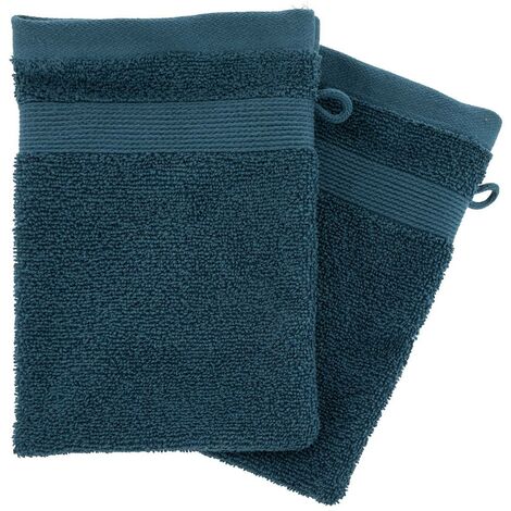 Set di 2 guanti praia 15x21cm blu egeo - Atmosphera créateur d'intérieur