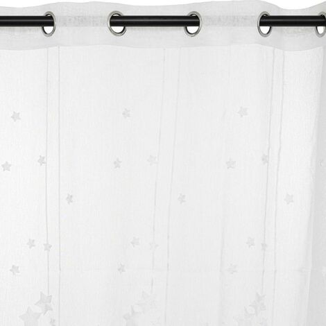 Telo bianco Pois 140x240cm - Atmosphera créateur d'intérieur