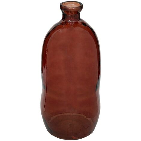 Vaso per bottiglie uly in vetro riciclato h73cm ambra - Atmosphera créateur d'intérieur