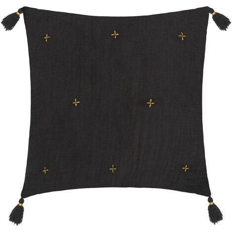 Cuscino jamana 40x40cm grigio scuro - Atmosphera créateur d'intérieur