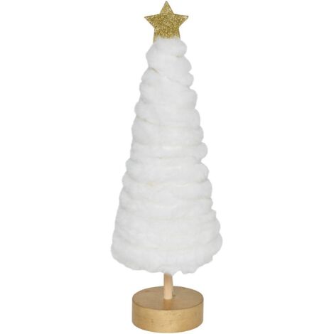 Abete con pelliccia led 38cm bianco - Feeric lights & christmas