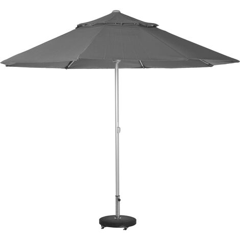 Ombrellone da giardino offset - 2,5 x 2,5 m - Nero