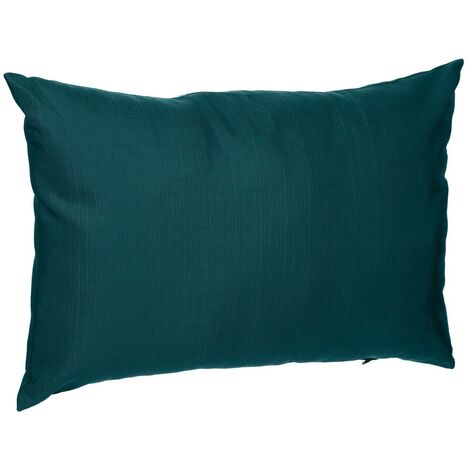Cuscino da esterno korai blu anatra 30x50cm in poliestere - Hespéride