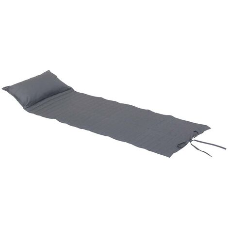Hespéride - Cuscino Per Sdraio Avvolgibile adiya In Ardesia 180x60cm In Poliestere 84755881