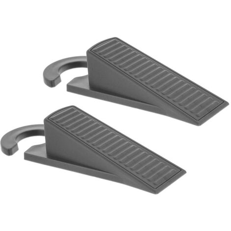 Cunei A Coste In Plastica Nera - 4 Pezzi Per Livellamento Porte, Finestre E Pavimenti - Foto 2