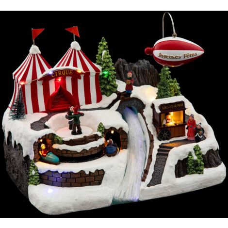 12 led per la luce del villaggio musicale  - Feeric lights & christmas