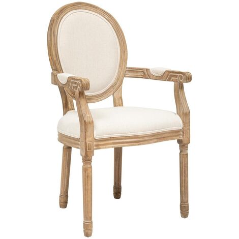 Sedia in hevea cleon 55x55cm beige - Atmosphera créateur d'intérieur (1/3)