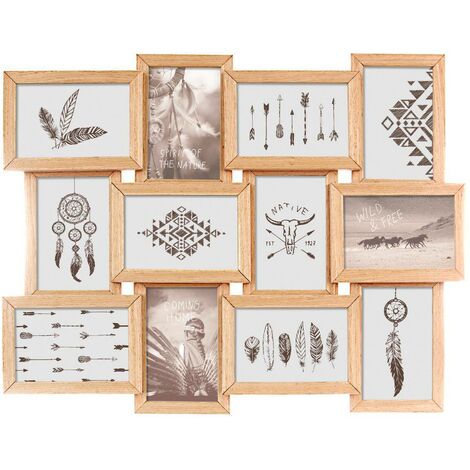 Pell-mell in legno Mia 12 foto - Atmosphera créateur d'intérieur