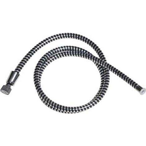 Flessibile Doccia In PVC - Lunghezza 200 Cm - Treccia Argentata - Raccordi 1/2" - Foto 14