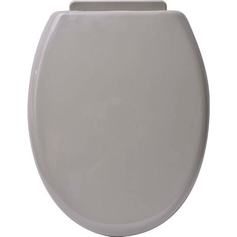 Sedile del water pp 18 pollici in plastica - taupe - Tendance (1/2)