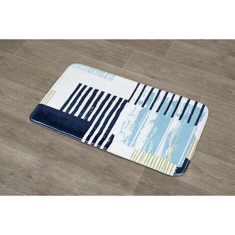 Tappeto stampato in microfibra 45x75 cm - seaside - Tendance