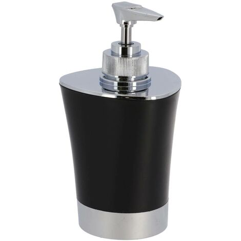 Distributore di sapone conico in pp 280 ml - nero - Tendance