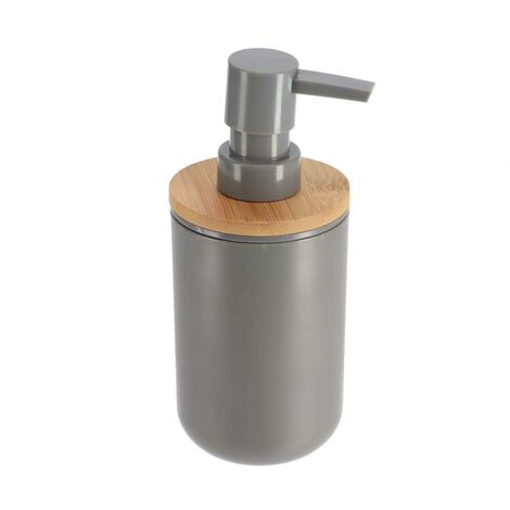 IKEA Ekoln Dispenser Per Sapone In Gres Porcellanato, Grigio Scuro, Facile Da Riempire E Pulire