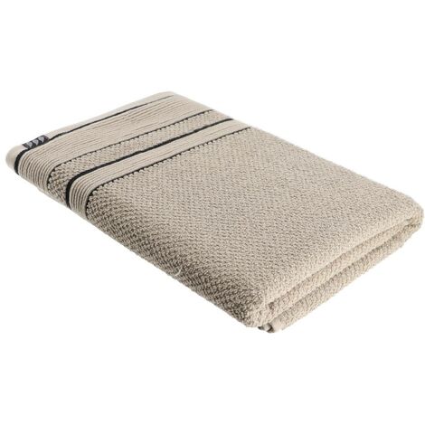 Douceur D'Intérieur Telo Da Bagno Elegance – 70x130 Cm – Antracite – 100% Cotone 600 G/m² – Morbido E Assorbente