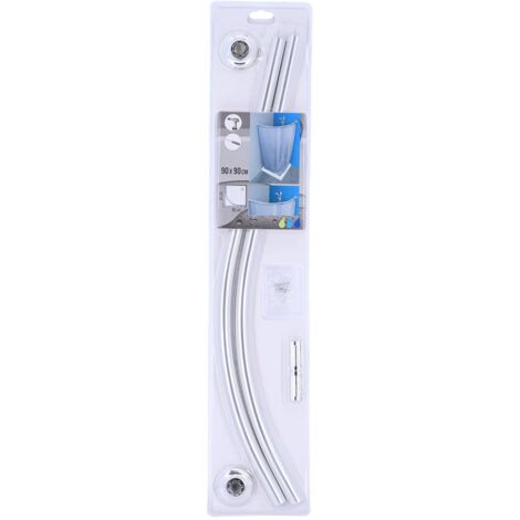 Piatto Doccia 90x90 H.2,8 Angolare In Marmo Resina Effetto Pietra Bianco Opaco Ardesia 91259766