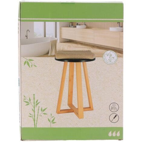 Sgabello Sedia Scala Scaletta Richiudibile In Legno Chiaro Da Interno - Foto 4