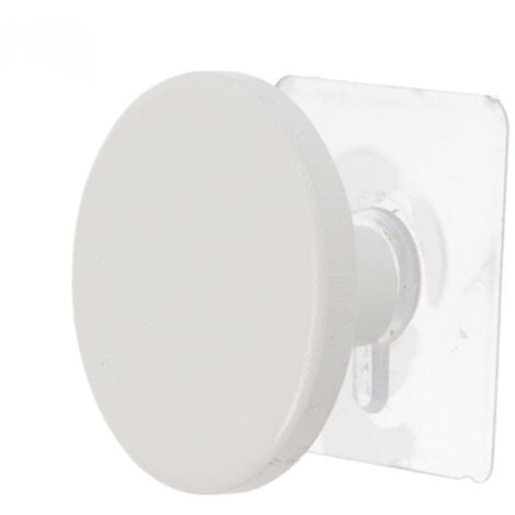 Piolo di bambù d6,5cm dipinto su adesivo - bianco - Tendance (1/2)