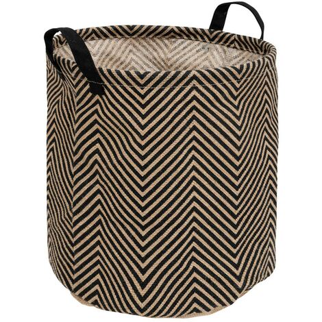 Cestino Brendan in canna bianca D34cm - Atmosphera créateur d'intérieur