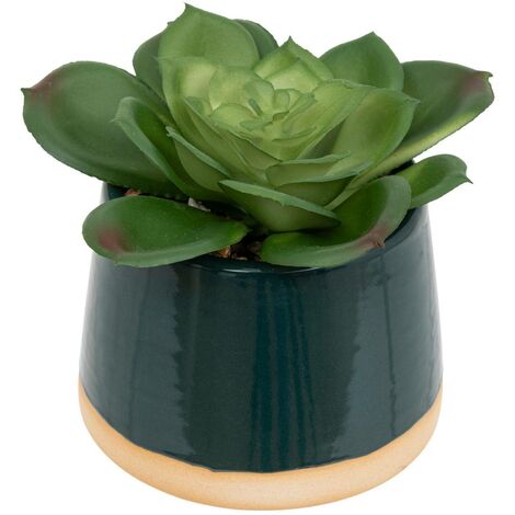 Pianta artificiale in ceramica h12cm - Atmosphera créateur d'intérieur