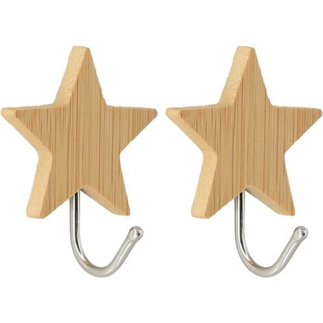 Set di 2 ganci di bambù in acciaio inox da 3 m - etoile - Tendance (1/2)