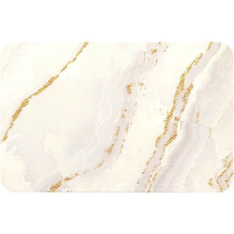 Tappeto in diatomite 39x60 cm - marmo - Tendance