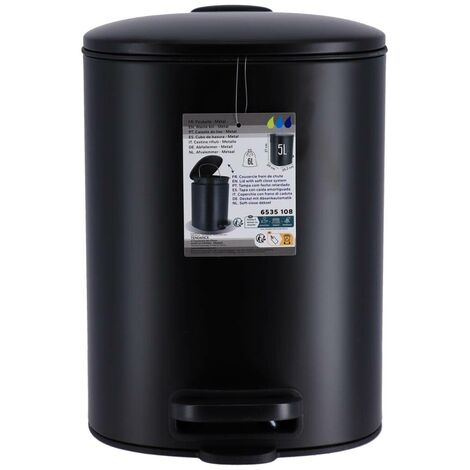 Secret De Gourmet Cestino In Metallo Nero A Rombi – 28 Cm Di Diametro, Con Base In MDF