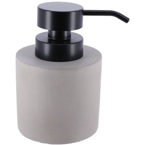 IKEA EKOLN Dispenser Sapone In Gres Porcellanato – Grigio Scuro – Pratico E Facile Da Pulire - 2
