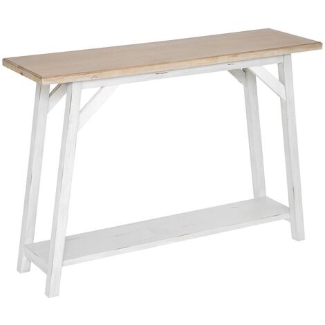 Atmosphera Consolle Naomi A 2 Cassetti - Legno E Metallo - Lunghezza 110 Cm
