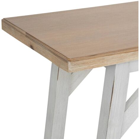 Atmosphera Consolle Naomi A 2 Cassetti - Legno E Metallo - Lunghezza 110 Cm
