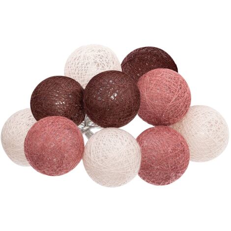 Batteria LED String 10 Balls - Brown - Atmosphera créateur d'intérieur