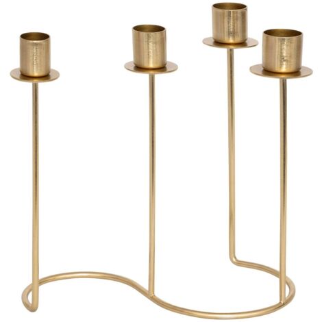Lampada a sospensione in metallo dorato bota l80cm - Atmosphera