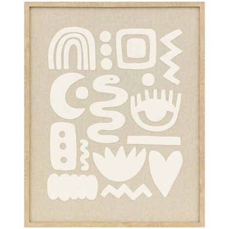 Appendiabiti 3d petra beige 40x50cm - Atmosphera créateur d'intérieur (1/3)