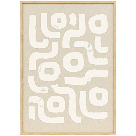 Appendiabiti 3d disa beige 50x70cm - Atmosphera créateur d'intérieur (1/3)