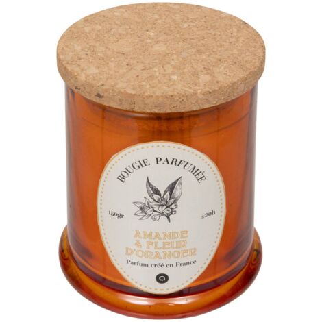 HS Candle, Set di 4 candele profumate in barattolo di vetro, lunga durata e piacevole profumo, Fruit Selection