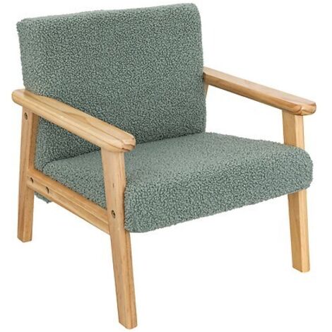 Poltrona per bambini basile verde celadon - Atmosphera créateur d'intérieur (1/3)